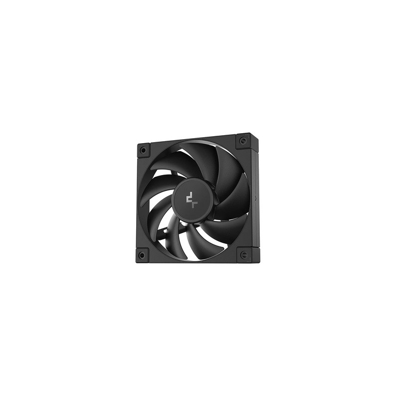 Ventilator za ohišje DeepCool FD12 PWM 120mm, črn
