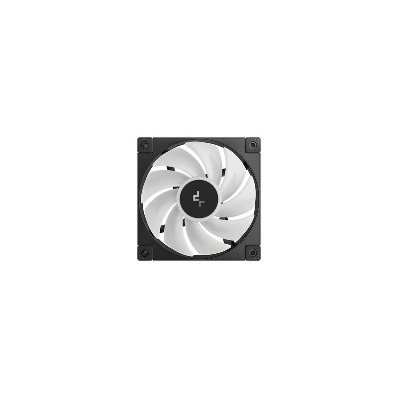 Ventilator za ohišje DeepCool FD12 (3 v 1) ARGB PWM 120mm, 3 Pack, črn