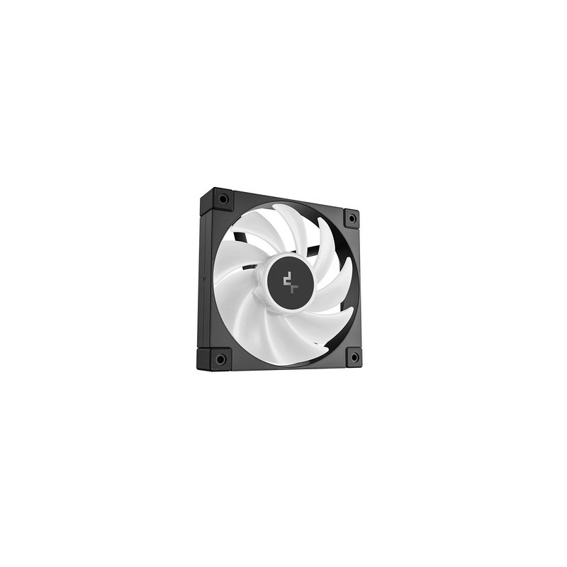 Ventilator za ohišje DeepCool FD12 (3 v 1) ARGB PWM 120mm, 3 Pack, črn