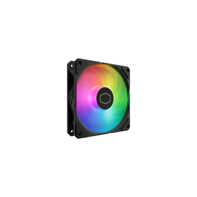 Ventilator Cooler Master SickleFlow Edge ARGB PWM 120mm, komplet 3, črn