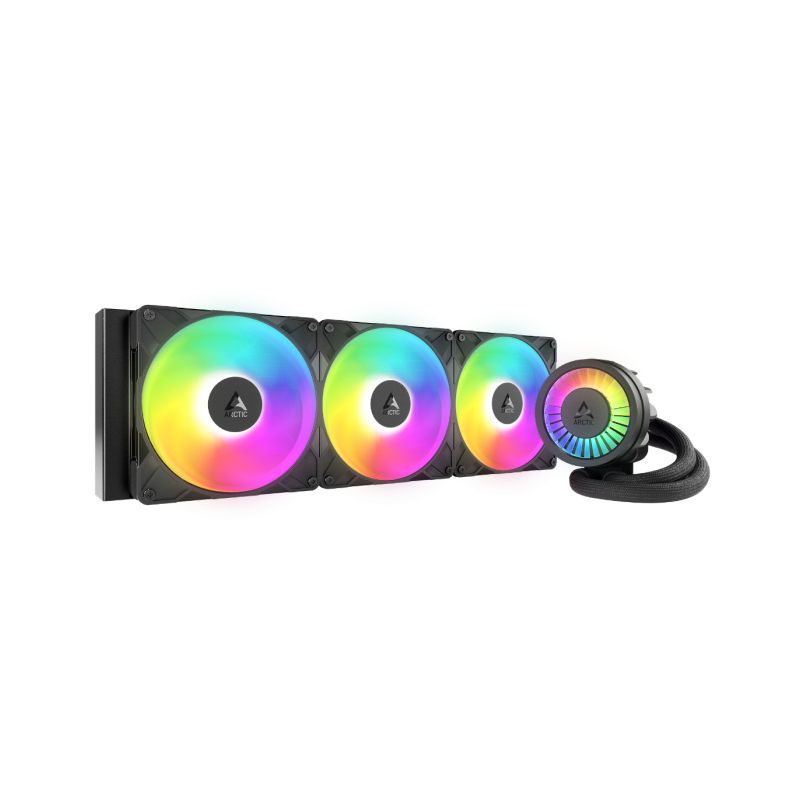 Vodno hlajenje ARCTIC LIQUID FREEZER III PRO 420mm, A-RGB, črn, ACFRE00185A