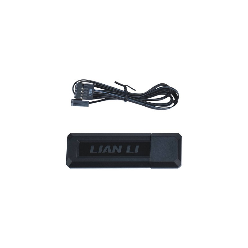 Ventilator za ohišje Lian Li UNI FAN CL Wireless 120, 3x, kontroler, črn