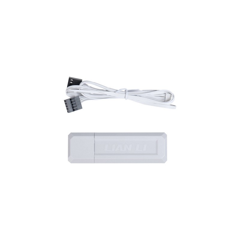 Ventilator za ohišje Lian Li UNI FAN CL Wireless 120, 3x, kontroler, bel