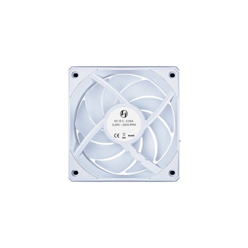 Ventilator za ohišje Lian Li UNI FAN CL Wireless 120, 3x, kontroler, bel