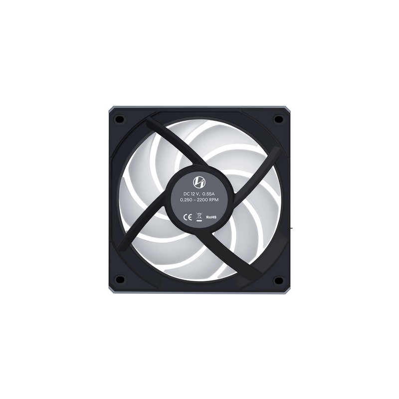 Ventilator za ohišje Lian Li UNI FAN CL Wireless 120 Reverse Blade, 3x, črn