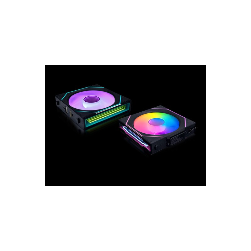 Ventilator za ohišje Lian Li UNI FAN SL-INF Wireless 120 ARGB, PWM, 120mm, črn