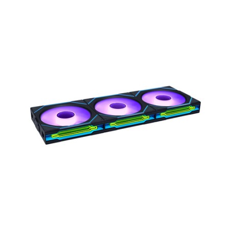 Ventilator za ohišje Lian Li UNI FAN SL Wireless 120, 3x, kontroler, črn