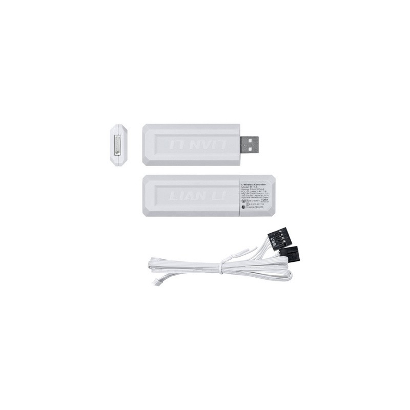 Ventilator za ohišje Lian Li UNI FAN SL Wireless 120, 3x, kontroler, bel