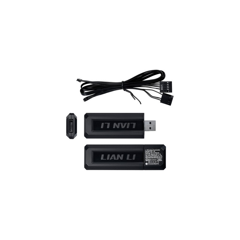 Ventilator za ohišje Lian Li UNI FAN SL Wireless 120 Reverse Blade, 3x, črn