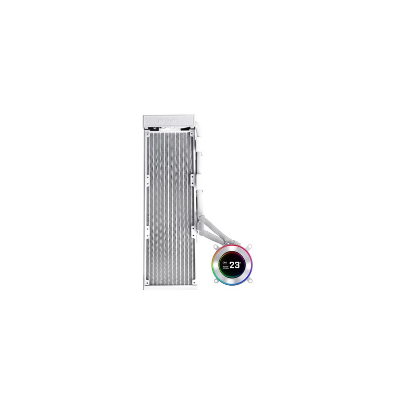 Vodno hlajenje Liquid Cooler Lian Li HydroShift II LCD-C 360 Fanless, bel