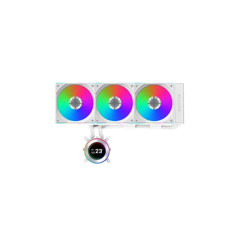 Vodno hlajenje Liquid Cooler Lian Li HydroShift II LCD-C 360CL, bel