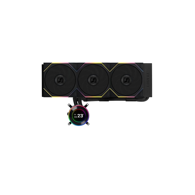 Vodno hlajenje Liquid Cooler Lian Li HydroShift II LCD-C 360TL, črn