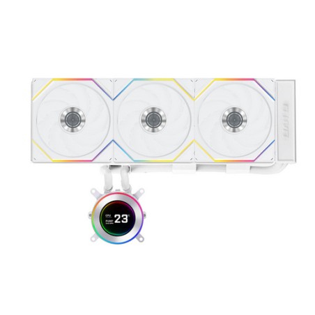 Vodno hlajenje Liquid Cooler Lian Li HydroShift II LCD-C 360TL, bel