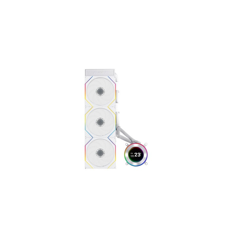 Vodno hlajenje Liquid Cooler Lian Li HydroShift II LCD-C 360TL, bel