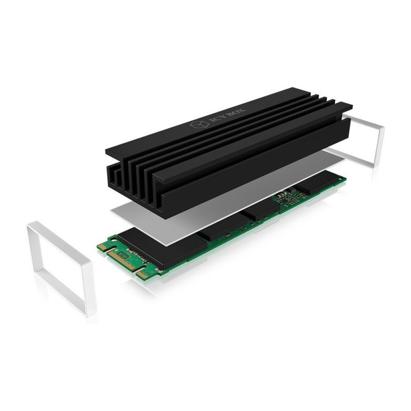 Hladilnik IcyBox IB-M2HS-70 za M.2 SSD diske