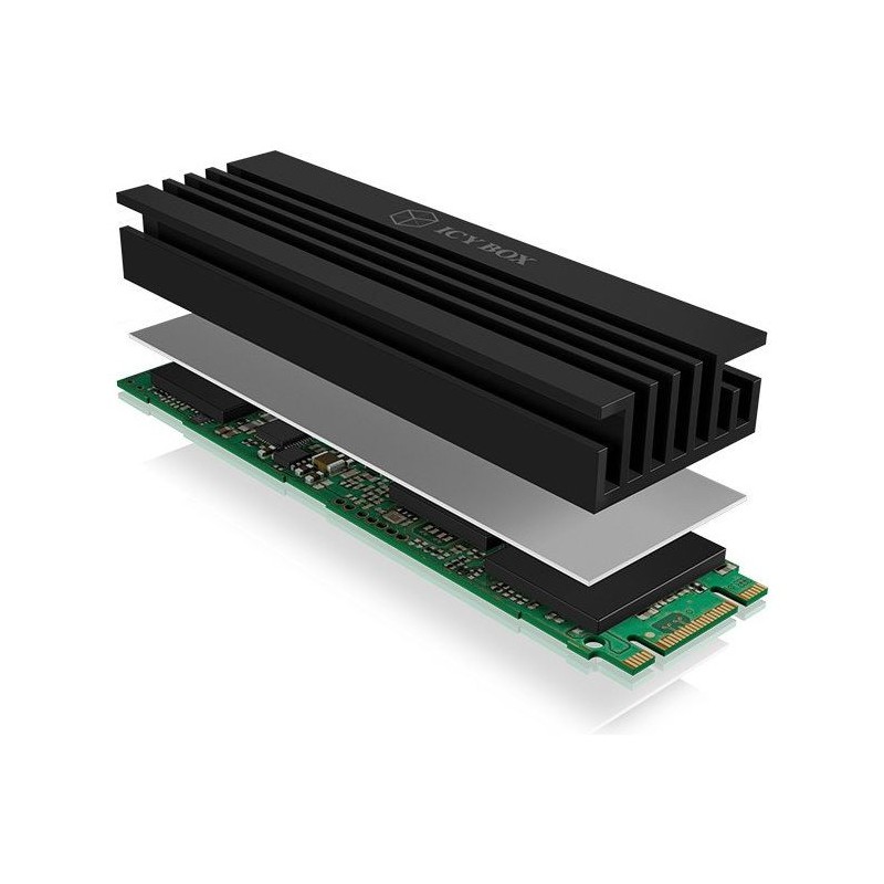 Hladilnik IcyBox IB-M2HS-70 za M.2 SSD diske