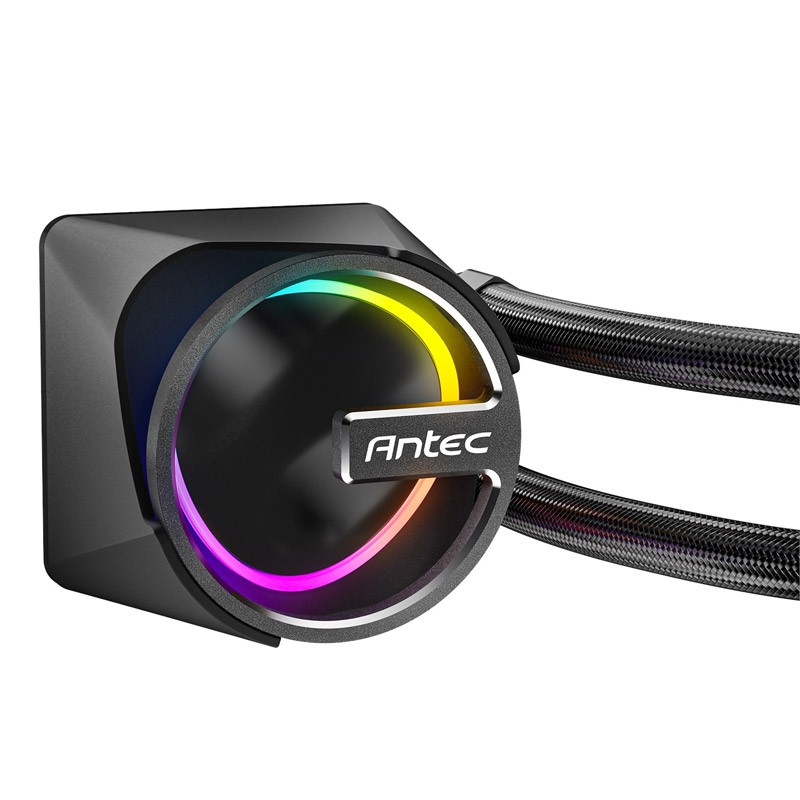Vodno hlajenje Antec Skeleton 360 ARGB, črn