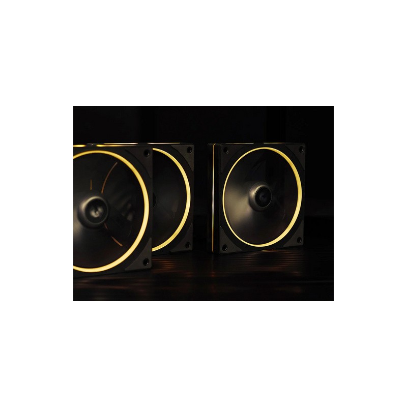 Ventilator za ohišje DeepCool FL12 SE ARGB PWM 120mm, črn