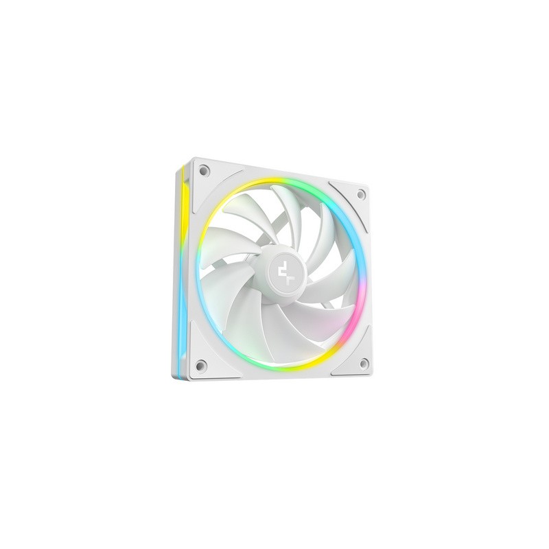 Ventilator za ohišje DeepCool FL12 SE 3-IN-1 ARGB, PWM, 120mm, 3-pack, bel