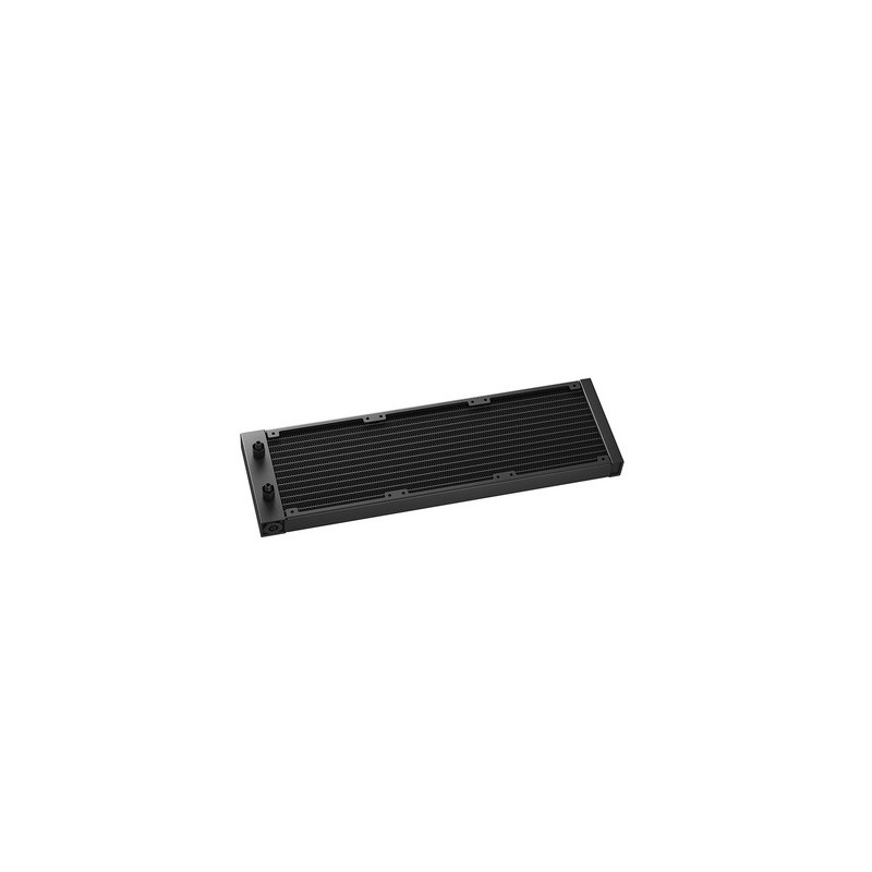 Vodno hlajenje DeepCool LM360, 360mm, LCD, ARGB, črn