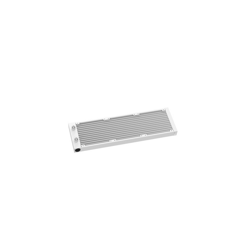 Vodno hlajenje DeepCool LM360 WH, 360mm, LCD, ARGB, bel
