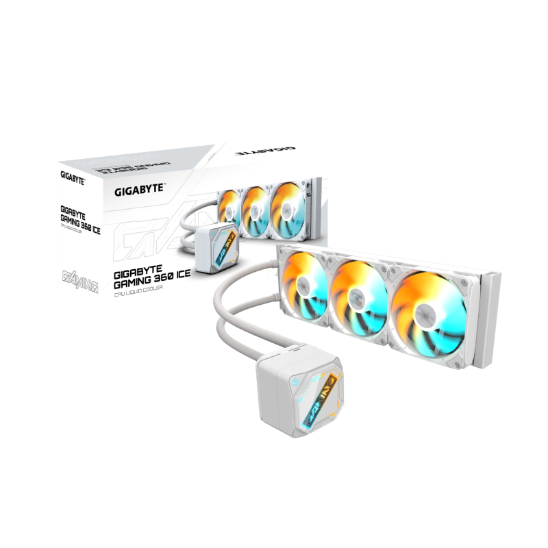 Vodno hlajenje GIGABYTE GME 360 ICE, belo