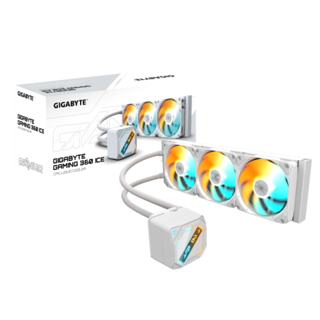 Vodno hlajenje GIGABYTE GME 360 ICE, belo