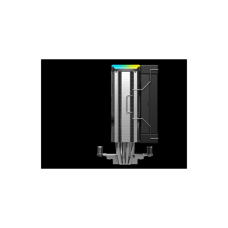 Hladilnik za procesor DeepCool AK400 DIGITAL SE, 120mm, ARGB, LCD, črn