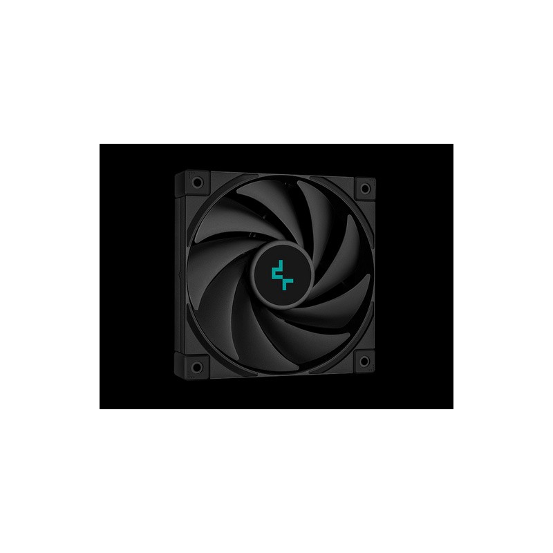 Hladilnik za procesor DeepCool AK400 DIGITAL SE, 120mm, ARGB, LCD, črn