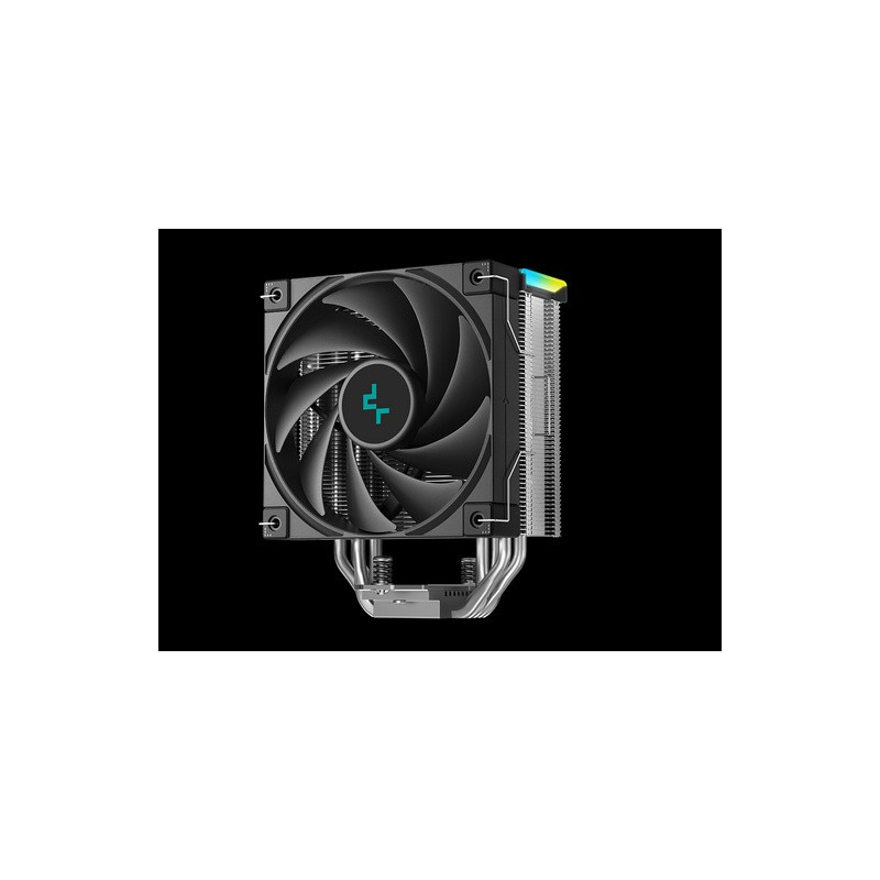 Hladilnik za procesor DeepCool AK400 DIGITAL SE, 120mm, ARGB, LCD, črn