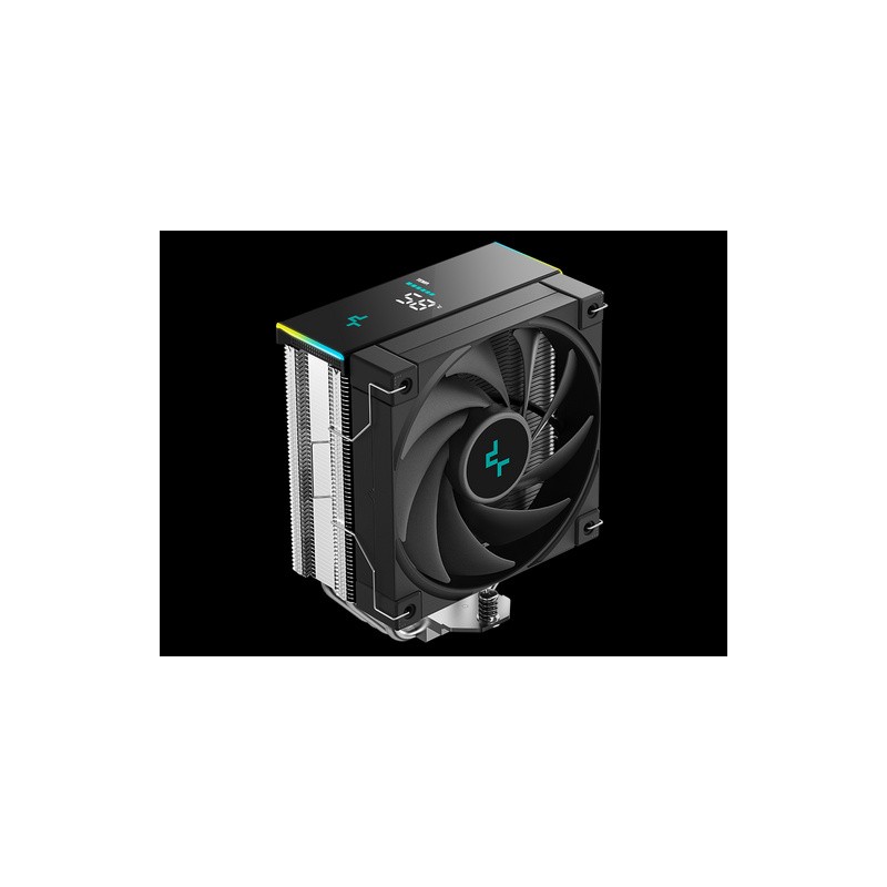 Hladilnik za procesor DeepCool AK400 DIGITAL SE, 120mm, ARGB, LCD, črn