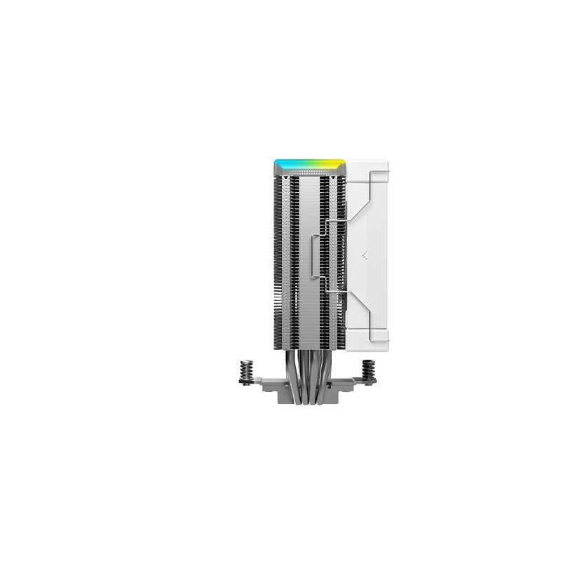 Hladilnik za procesor DeepCool AK400 DIGITAL SE WH, 120mm, ARGB, LCD, bel