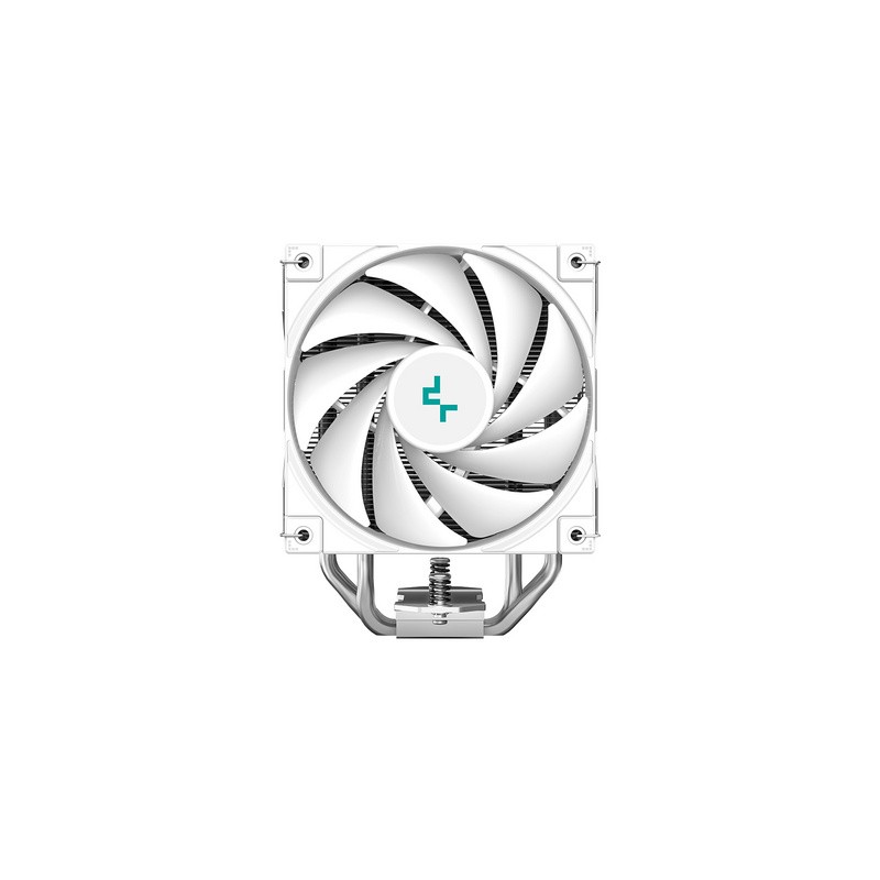 Hladilnik za procesor DeepCool AK400 DIGITAL SE WH, 120mm, ARGB, LCD, bel