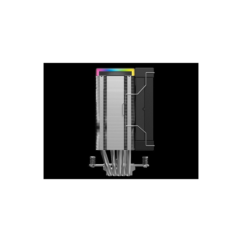 Hladilnik za procesor DeepCool AK500S DIGITAL SE, 120mm, ARGB, LCD, črn