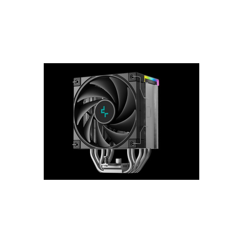 Hladilnik za procesor DeepCool AK500S DIGITAL SE, 120mm, ARGB, LCD, črn