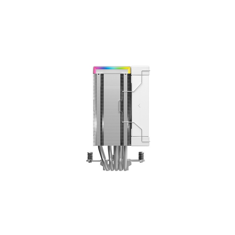 Hladilnik za procesor DeepCool AK500S DIGITAL SE WH, 120mm, ARGB, LCD, bel