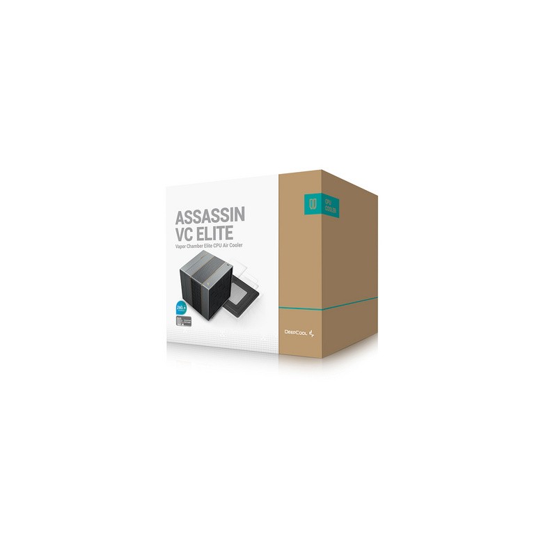 Hladilnik za procesor DeepCool ASSASSIN VC ELITE, 140mm, črn