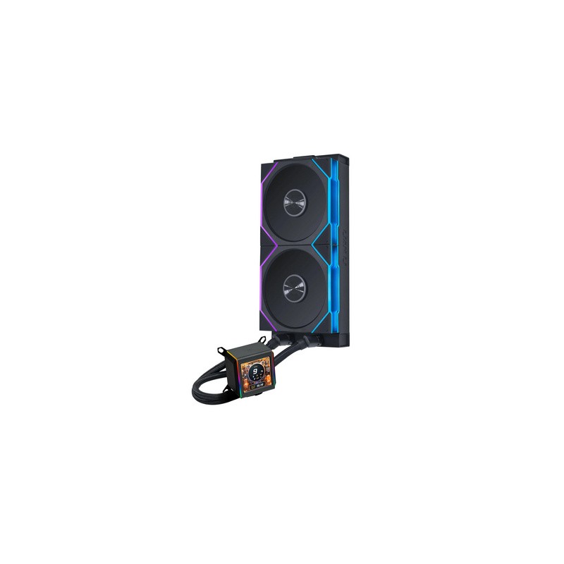 Vodno hlajenje Lian Li GALAHAD II LCD 280 TL Wireless, ARGB, črno