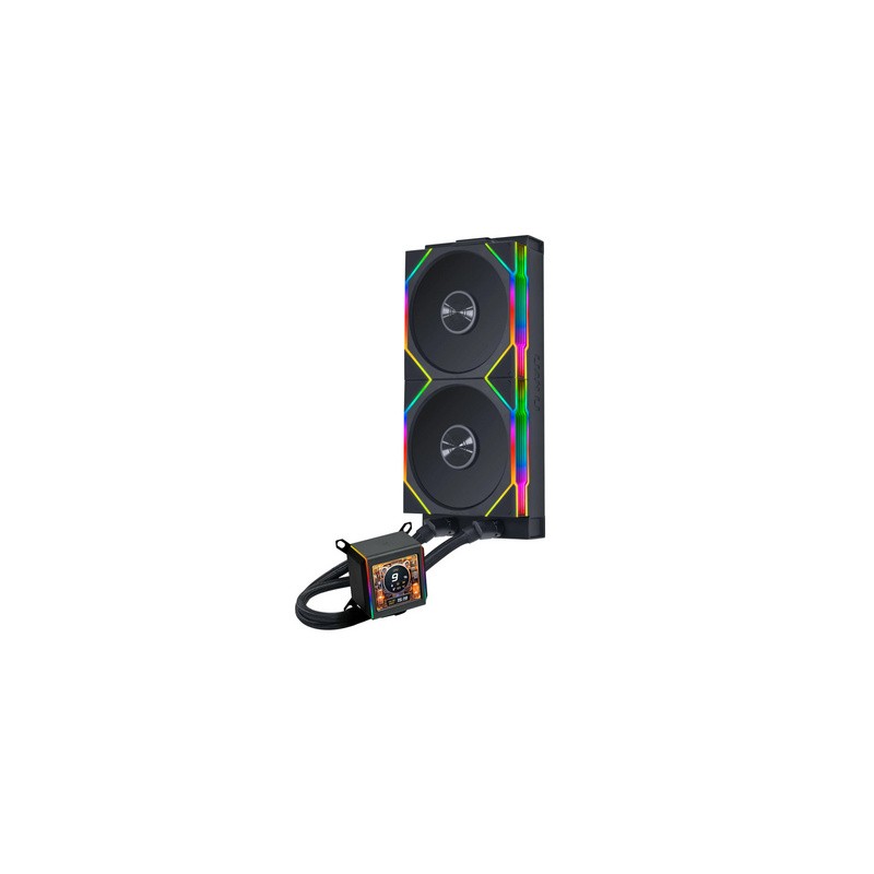 Vodno hlajenje Lian Li GALAHAD II LCD 280 TL Wireless, ARGB, črno