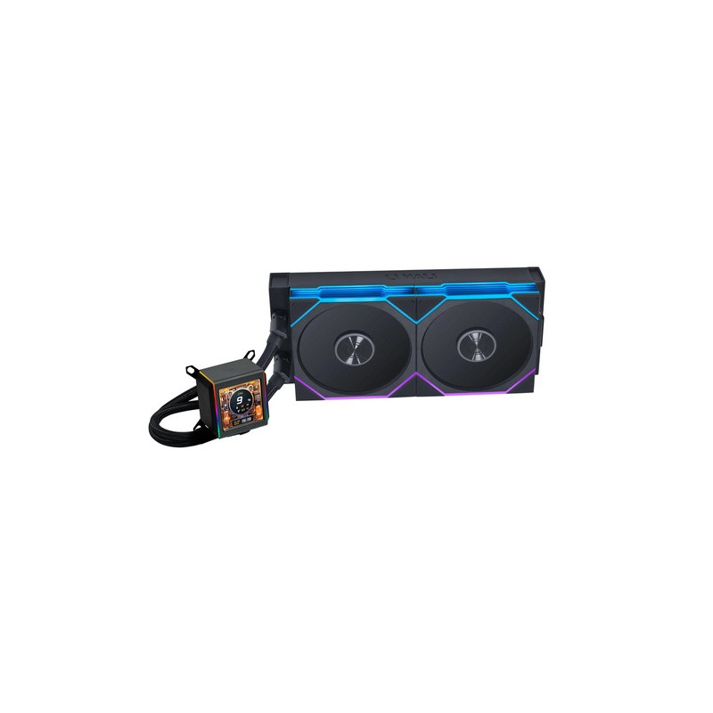Vodno hlajenje Lian Li GALAHAD II LCD 280 TL Wireless, ARGB, črno