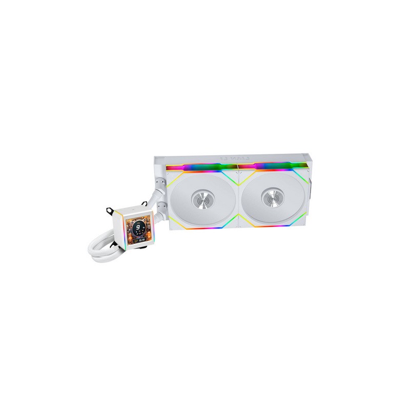 Vodno hlajenje Lian Li GALAHAD II LCD 280 TL Wireless, ARGB, belo
