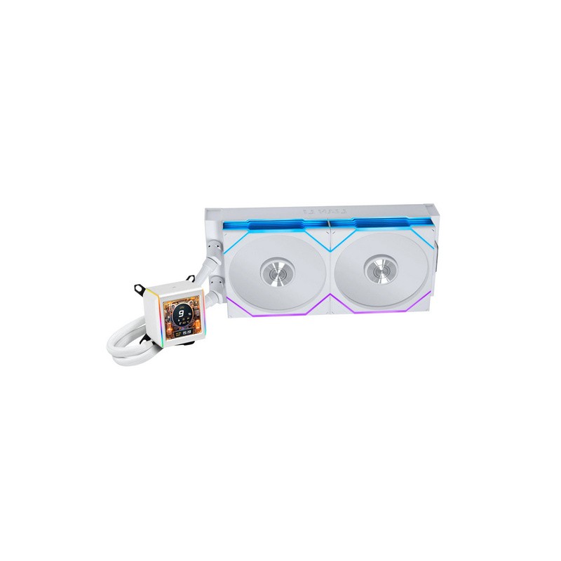 Vodno hlajenje Lian Li GALAHAD II LCD 280 TL Wireless, ARGB, belo