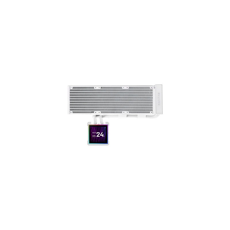 Vodno hlajenje Lian Li HydroShift II LCD-S 360N Fanless, belo