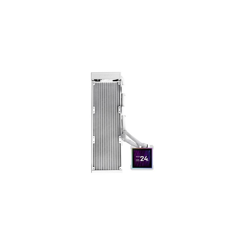 Vodno hlajenje Lian Li HydroShift II LCD-S 360N Fanless, belo