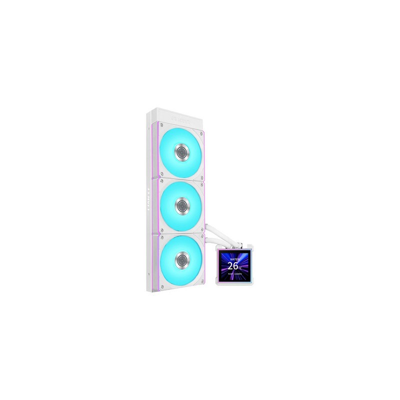 Vodno hlajenje Lian Li HydroShift II LCD-S 360CL, ARGB, belo