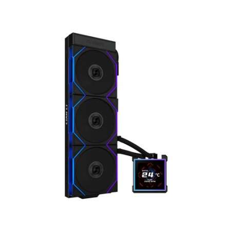 Vodno hlajenje Lian Li HydroShift II LCD-S 360TL, ARGB, črno