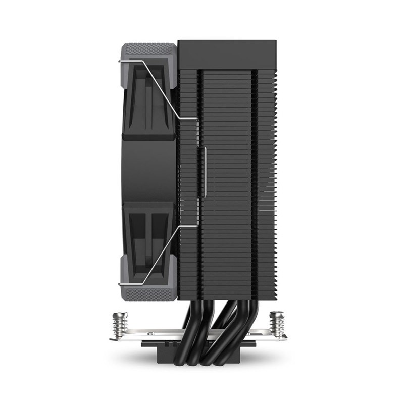 Hladilnik za procesor Sharkoon A40 RGB, 120mm, PWM, črn