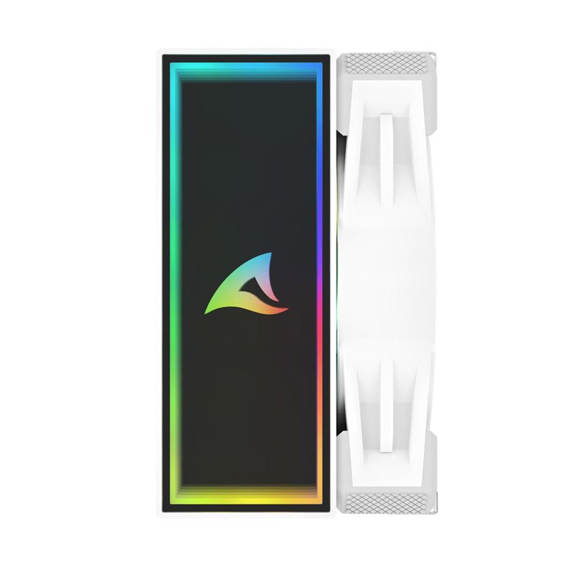 Hladilnik za procesor Sharkoon A50 RGB, 120mm, PWM, bel