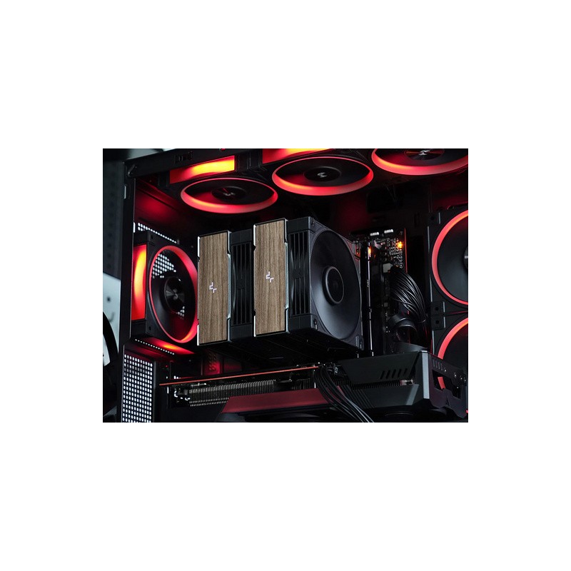Hladilnik za procesor DeepCool AK620 G2, 2x 120mm, črn