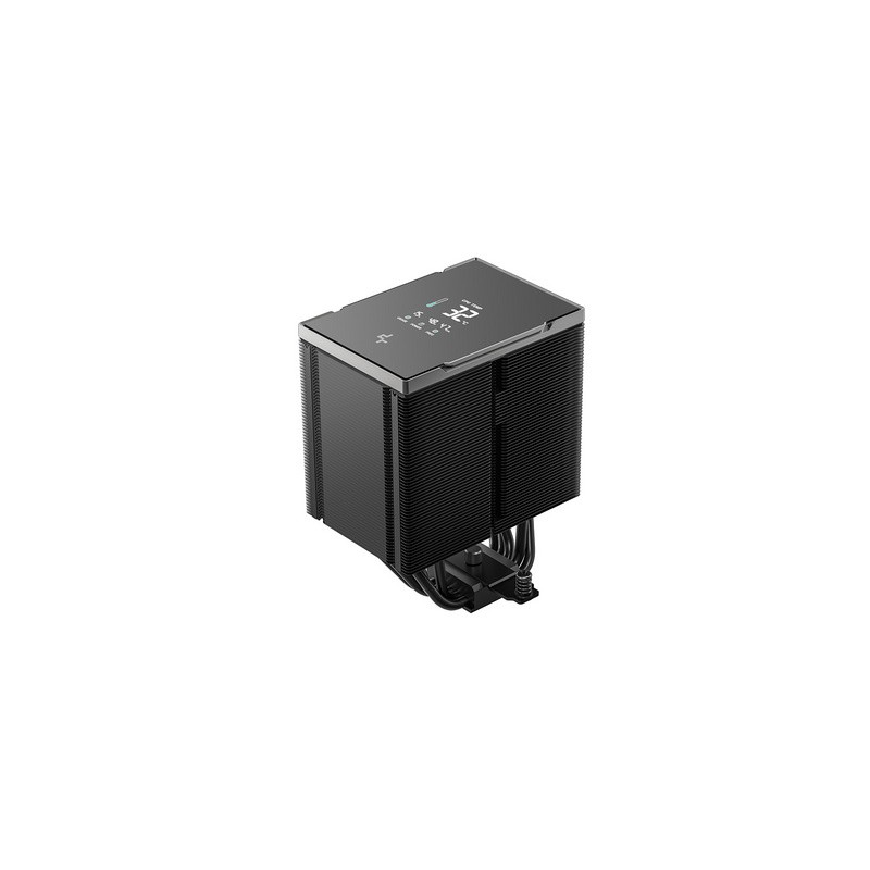 Hladilnik za procesor DeepCool AK500 G2 DIGITAL NYX, 120mm, LCD, črn